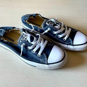 Navy Blue Converse